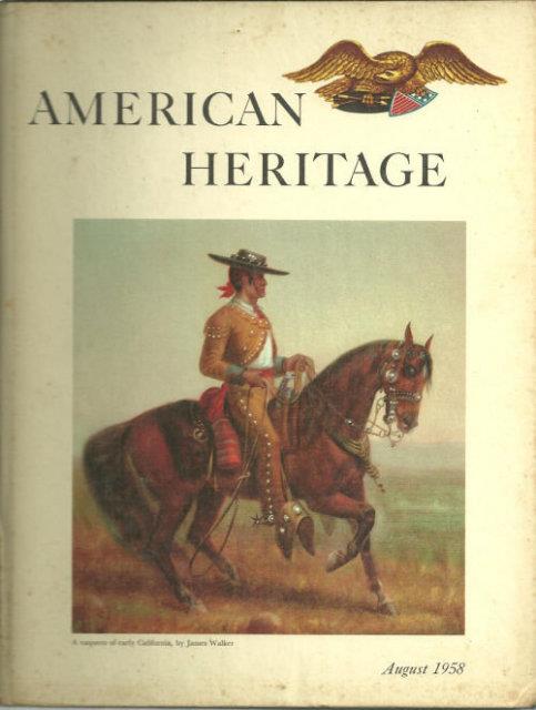 Image for AMERICAN HERITAGE AUGUST 1958