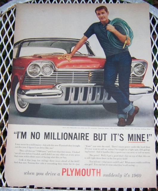 Advertisement - 1956 Plymouth Life Magazine Advertisement