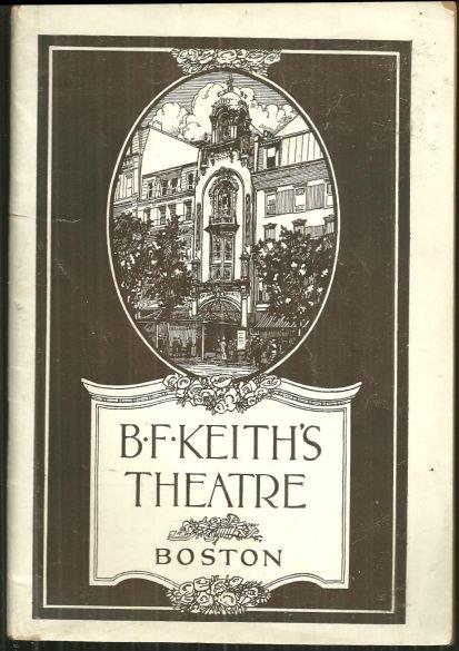 B. F. Keith - Program for B.F. Keith's Theatre, Boston, Mass. Week of October 25, 1920