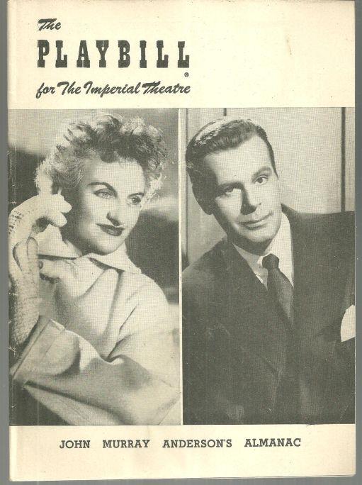 Image for HERMOIONE GINGOLD AND BILLY DE WOLFE IN JOHN MURRAY ANDERSON'S ALMANAC MAY 17, 1954