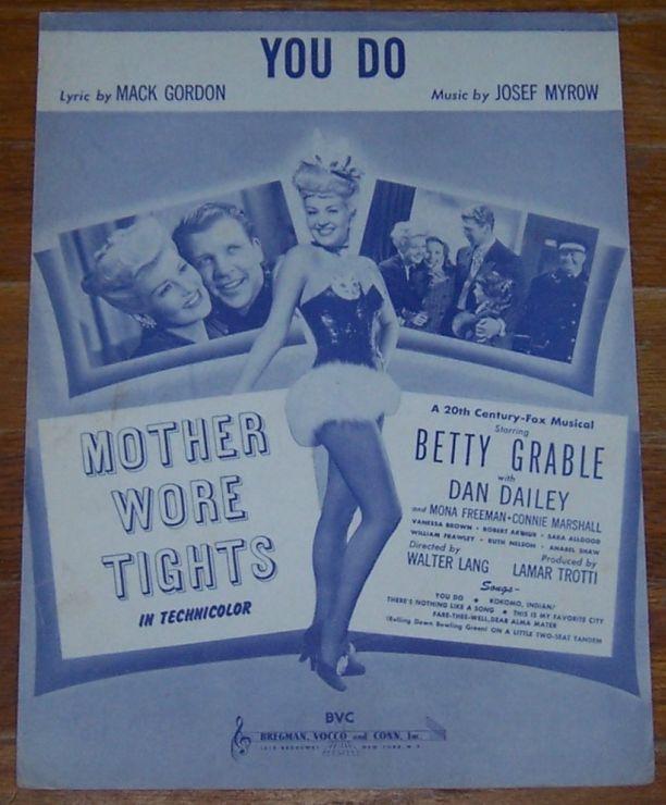 Sheet Music - You Do