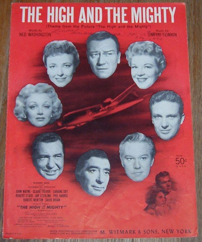 Sheet Music - High and Mighty