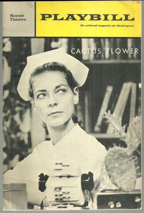 Playbill - Lauren Bacall in Cactus Flower August 1967
