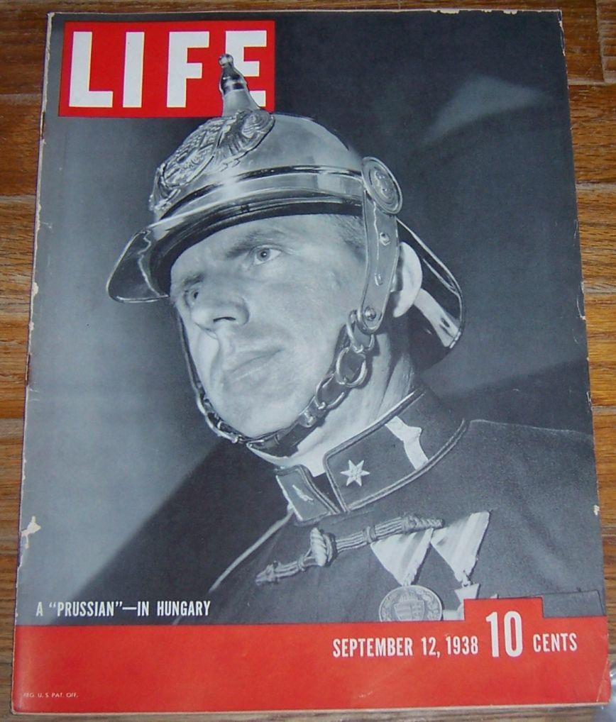 Image for LIFE MAGAZINE SEPTEMBER 12, 1938