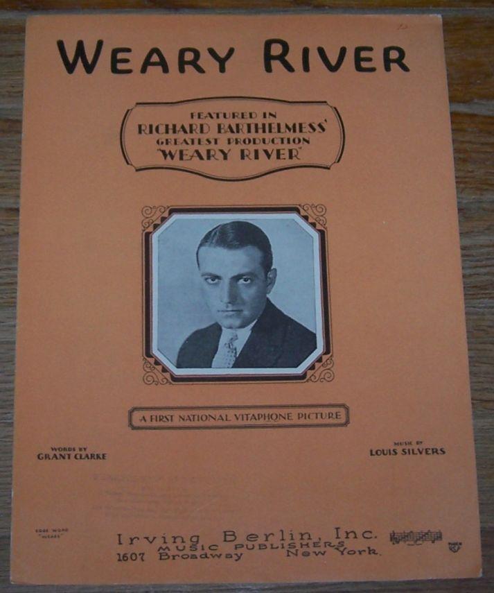 Sheet Music - Weary River