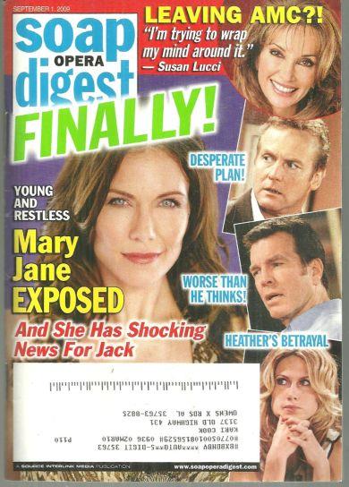 Soap Opera Digest - Soap Opera Digest September 1, 2009