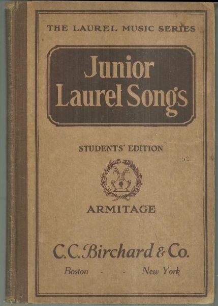 Image for JUNIOR LAUREL SONGS Students' Edition
