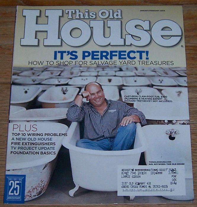This Old House - This Old House Magazine January /February 2004