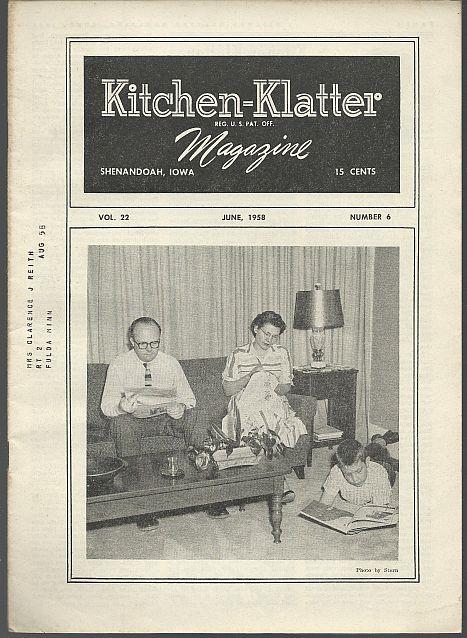 Driftmier, Leanna Field - Kitchen Klatter Magazine June 1958