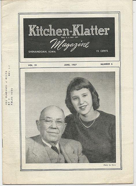 Driftmier, Leanna Field - Kitchen Klatter Magazine June 1957