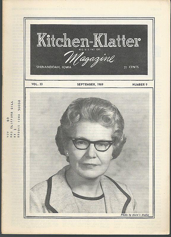 Driftmier, Leanna Field - Kitchen Klatter Magazine September 1969