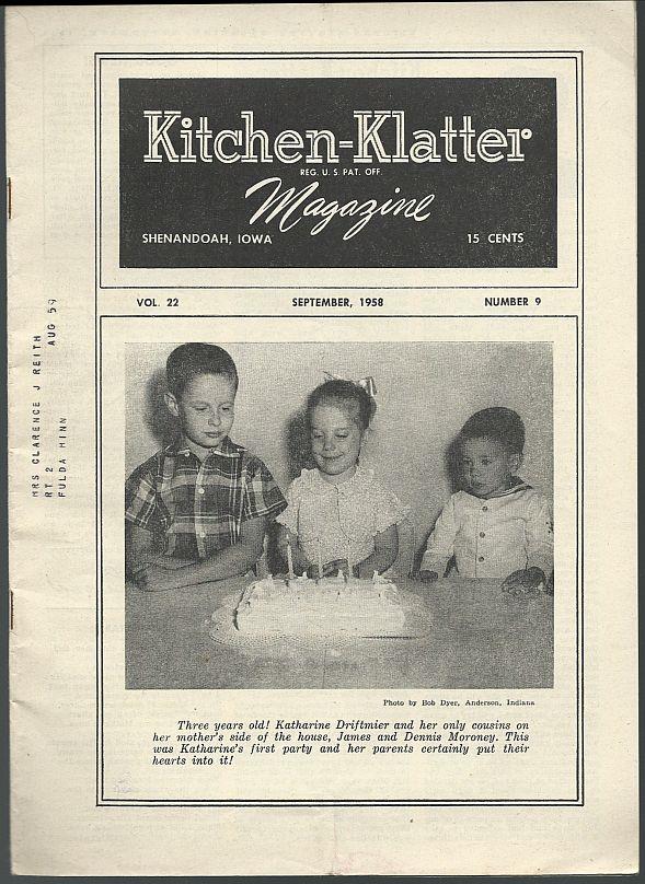 Driftmier, Leanna Field - Kitchen Klatter Magazine September 1958