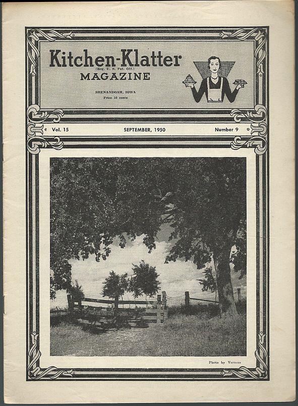 Driftmier, Leanna Field - Kitchen Klatter Magazine September 1950