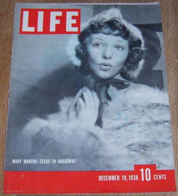 Image for LIFE MAGAZINE DECEMBER 19, 1938