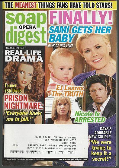 Soap Opera Digest - Soap Opera Digest November 24, 2009