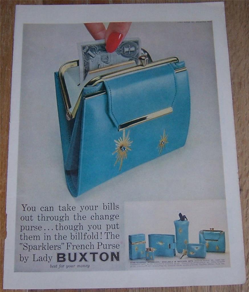 Advertisement - 1957 Lady Buxton Life Magazine Color Advertisement