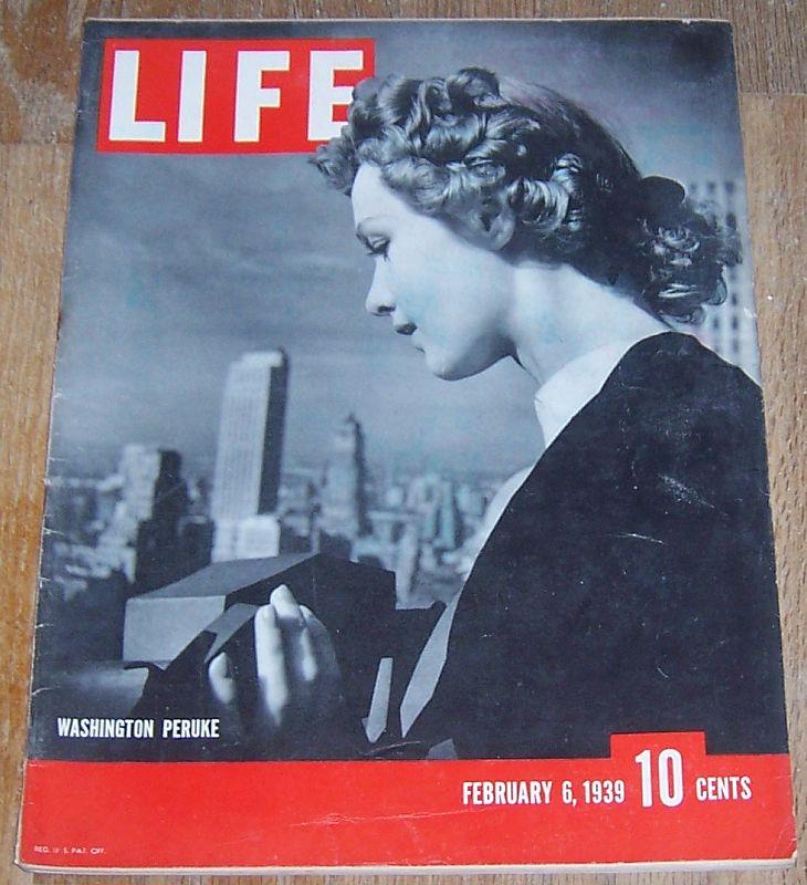 Image for LIFE MAGAZINE FEBRUARY 6, 1939