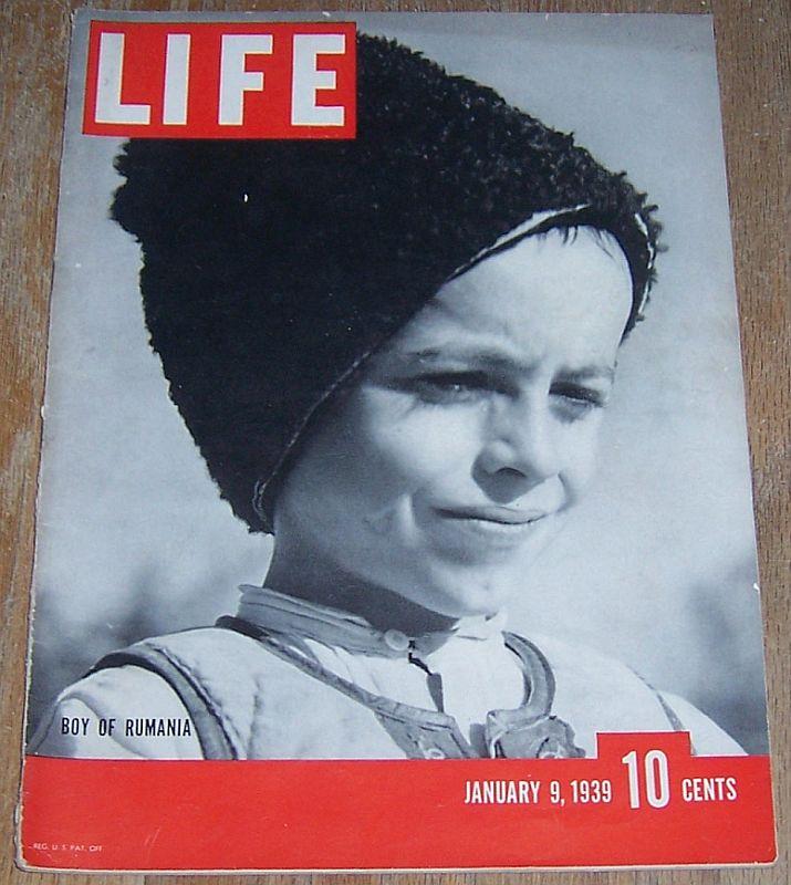 Image for LIFE MAGAZINE JANUARY 9, 1939