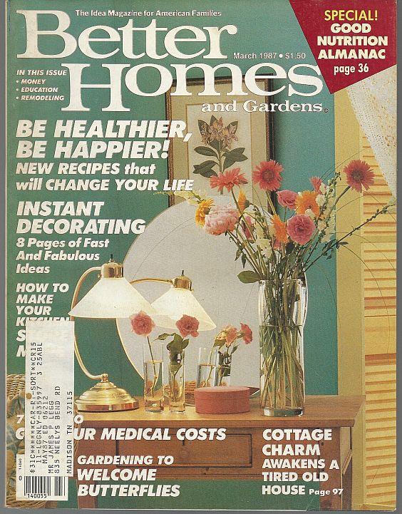 Image for BETTER HOMES AND GARDENS MAGAZINE MARCH 1987