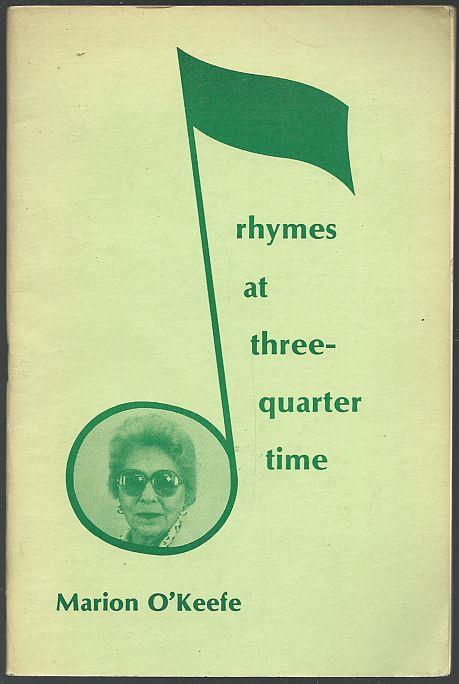 Image for RHYMES AT THREE-QUARTER TIME