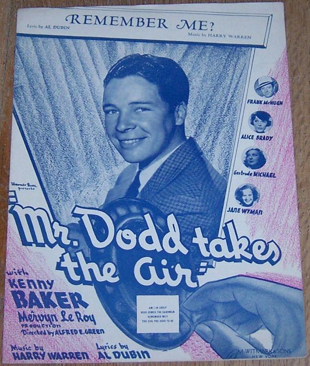 Sheet Music - Remember Me