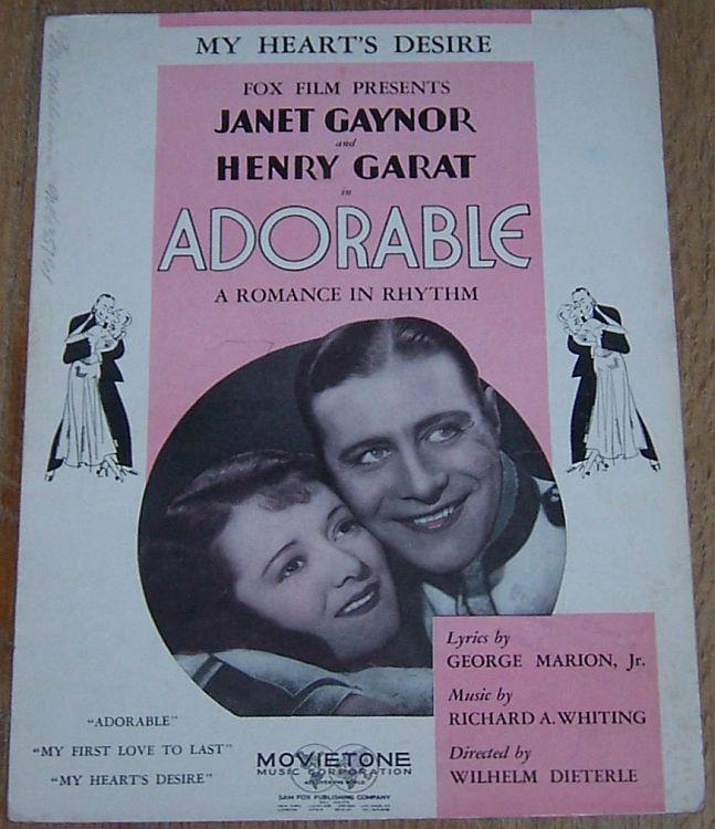 Sheet Music - My Heart's Desire a Romance in Rhythm