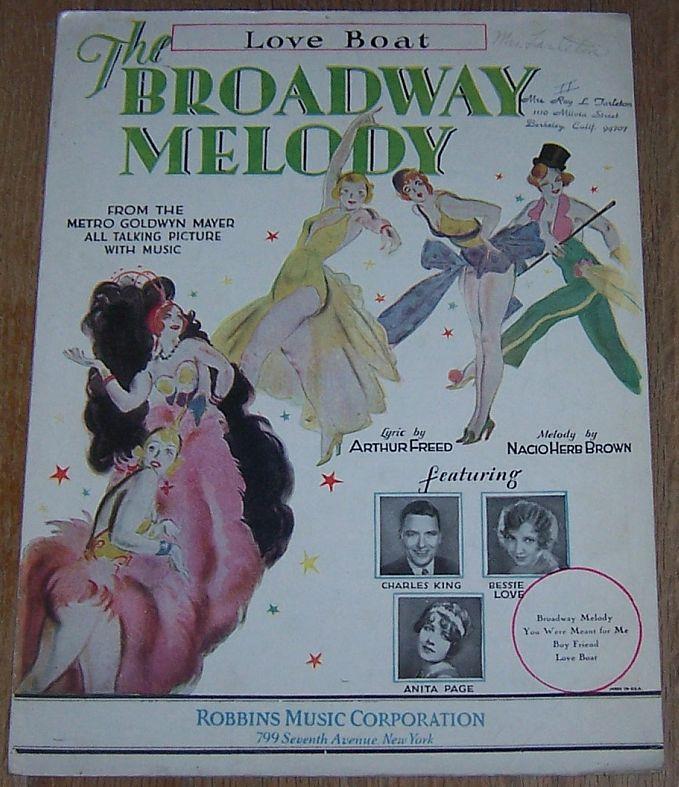 Sheet Music - Love Boat