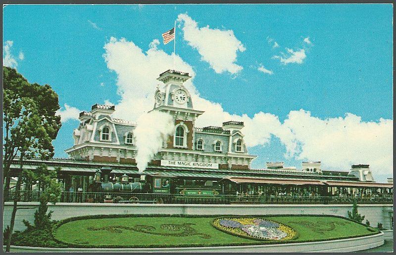 Postcard - Walt Disney World Rail Road
