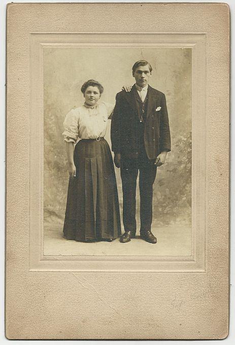 Image for FRAMED MOUNTED PHOTOGRAPH OF HUSBAND AND WIFE