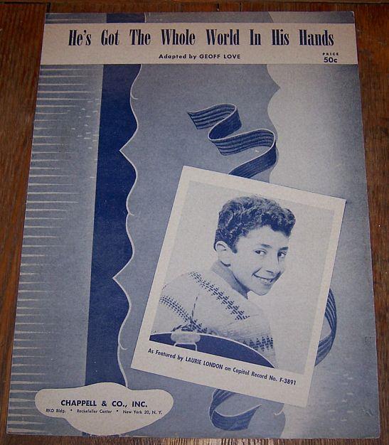 Sheet Music - He's Got the Whole World in His Hands