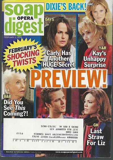 Soap Opera Digest - Soap Opera Digest February 2, 2010