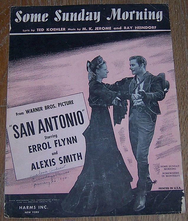 Sheet Music - Some Sunday Morning