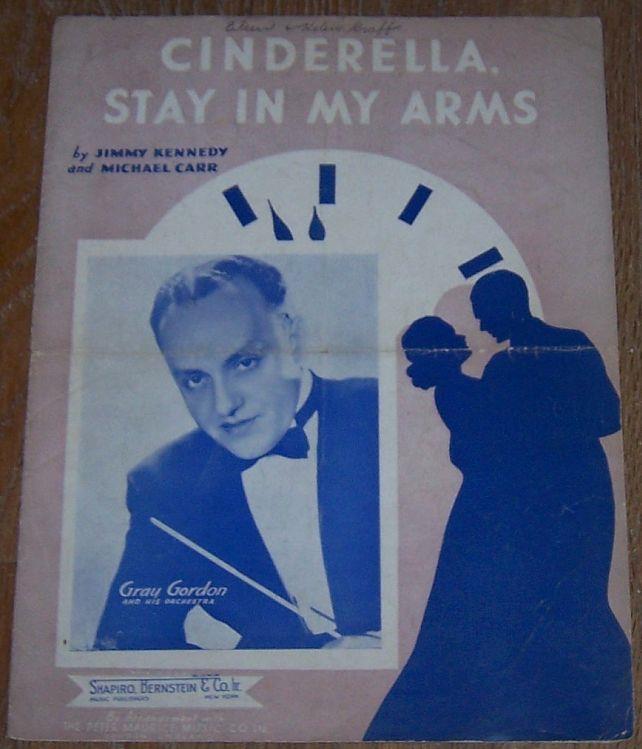 Sheet Music - Cinderella, Stay in My Arms