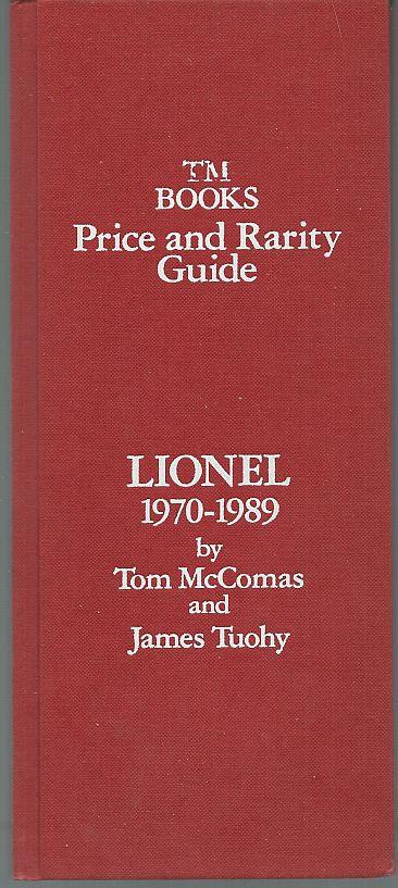 Image for LIONEL PRICE AND RARITY GUIDE 1970-1989