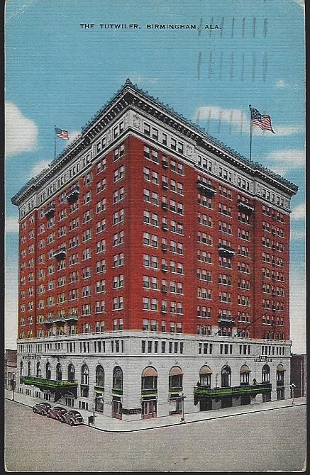 Postcard - Tutwiler, Birmingham, Alabama