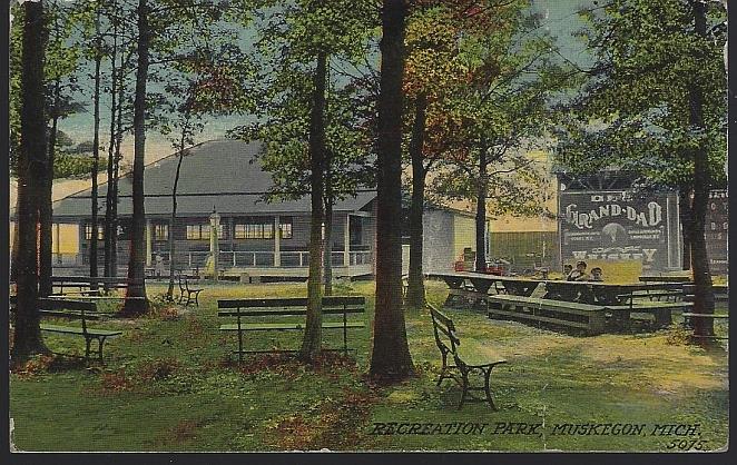 Postcard - Recreation Park, Muskegon, Michigan