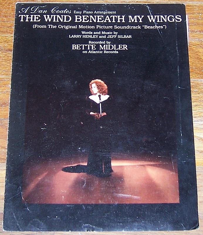 Sheet Music - Wind Beneath My Wings