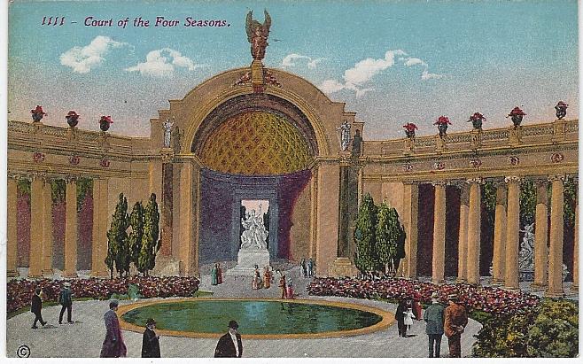 Image for COURT OF THE FOUR SEASONS, PANAMA-PACIFIC INTERNATIONAL EXPOSITION, SAN FRANCISCO, CALIFORNIA