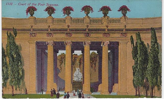 Image for COURT OF THE FOUR SEASONS, PANAMA-PACIFIC INTERNATIONAL EXPOSITION, SAN FRANCISCO, CALIFORNIA