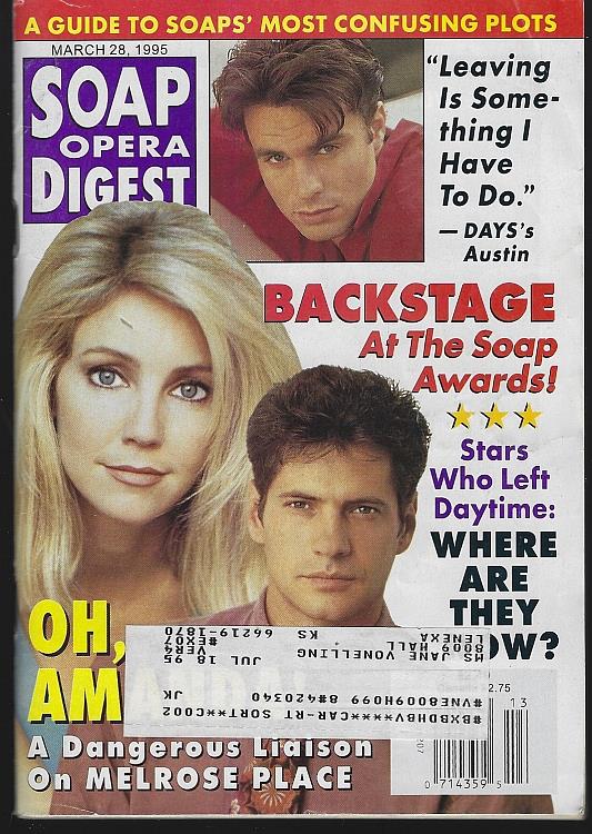 Soap Opera Digest - Soap Opera Digest March 28, 1995