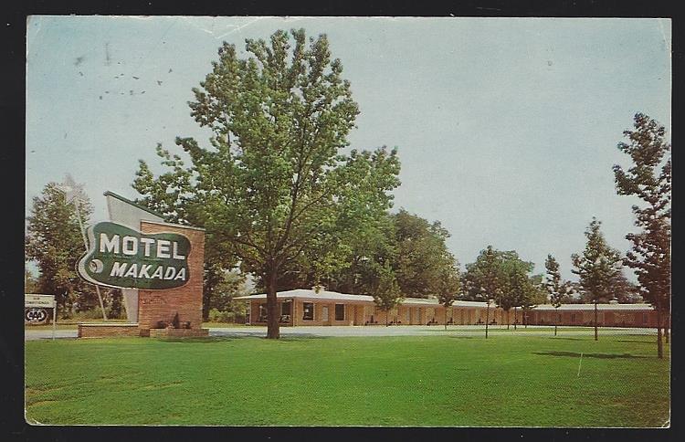 Postcard - Motel Makada, Huntsville, Alabama