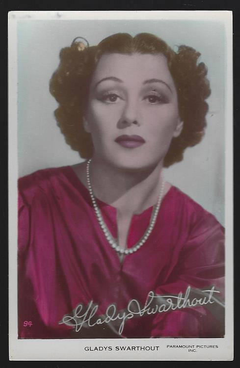 Postcard - Vintage Postcard of Gladys Swarthout