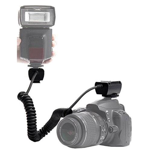 ウェア Canon Zeikos ZE-OCSCC Off Camera Shoe Cord for Canon Rebel T7i 80D
