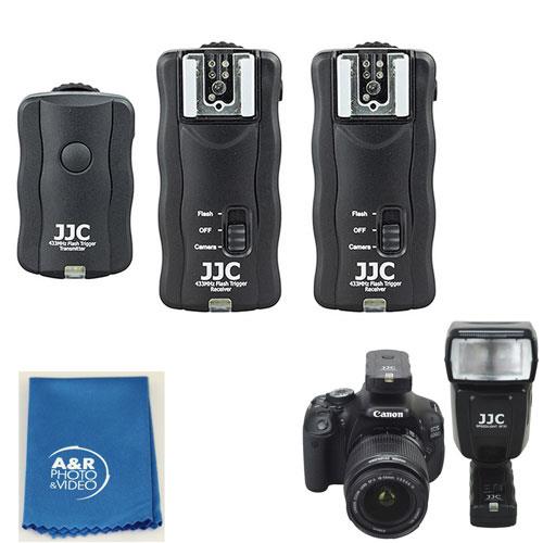 JFU2 Wireless Remote Control & Flash Trigger Kit For Canon Nikon Sony