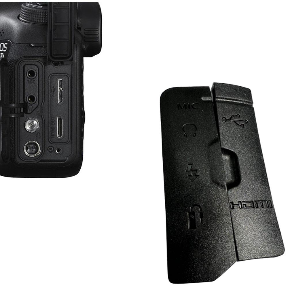 Canon EOS 7D II Camera MIC HDMI A/V Interface Rubber Cap Cover LID