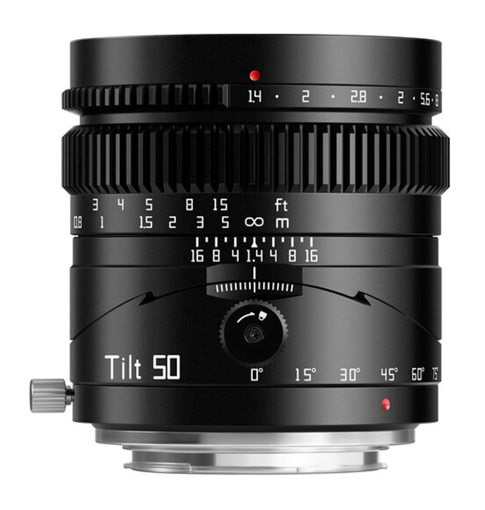 TTArtisan 50mm f/1.4 Tilt Lens for Sony E A7II III IV 7C A7R
