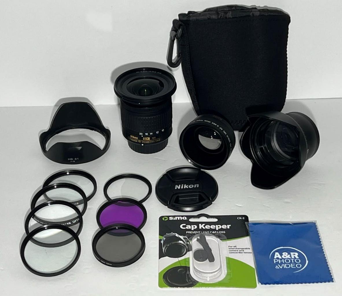 Nikon AF-P DX NIKKOR 10-20mm f/4.5-5.6G VR Lens Kit With