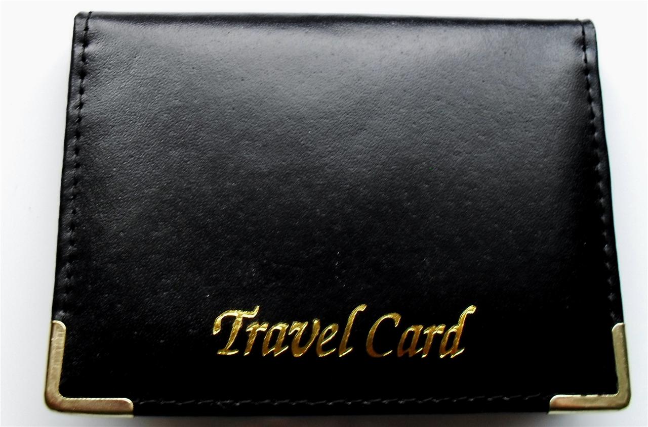 Think Bicycle Cartoon Credit Card Bus Pass Wallet Slimline Travel Rail Ticket Holder Cover For Oyster Business Zip ID Card - Bifold - Party Bag Gift School Leaver Uni (1x Wallet