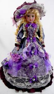 PORCELAIN UMBRELLA DOLL 22