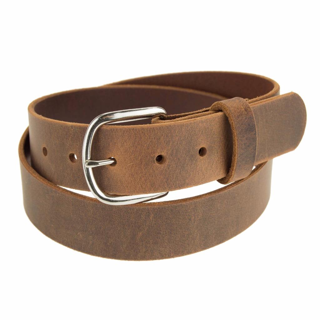 Genuine Buffalo Leather Belt_1 1/2